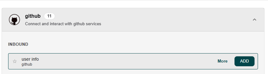 Integration Added